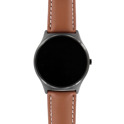 Watch Band für X-WATCH QIN - Light Cognac Brown – Bild 4