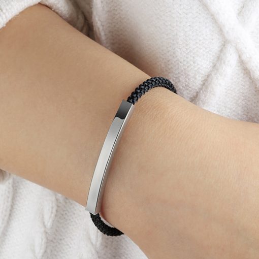 XCOAST Cotton Armband 570112 Silber