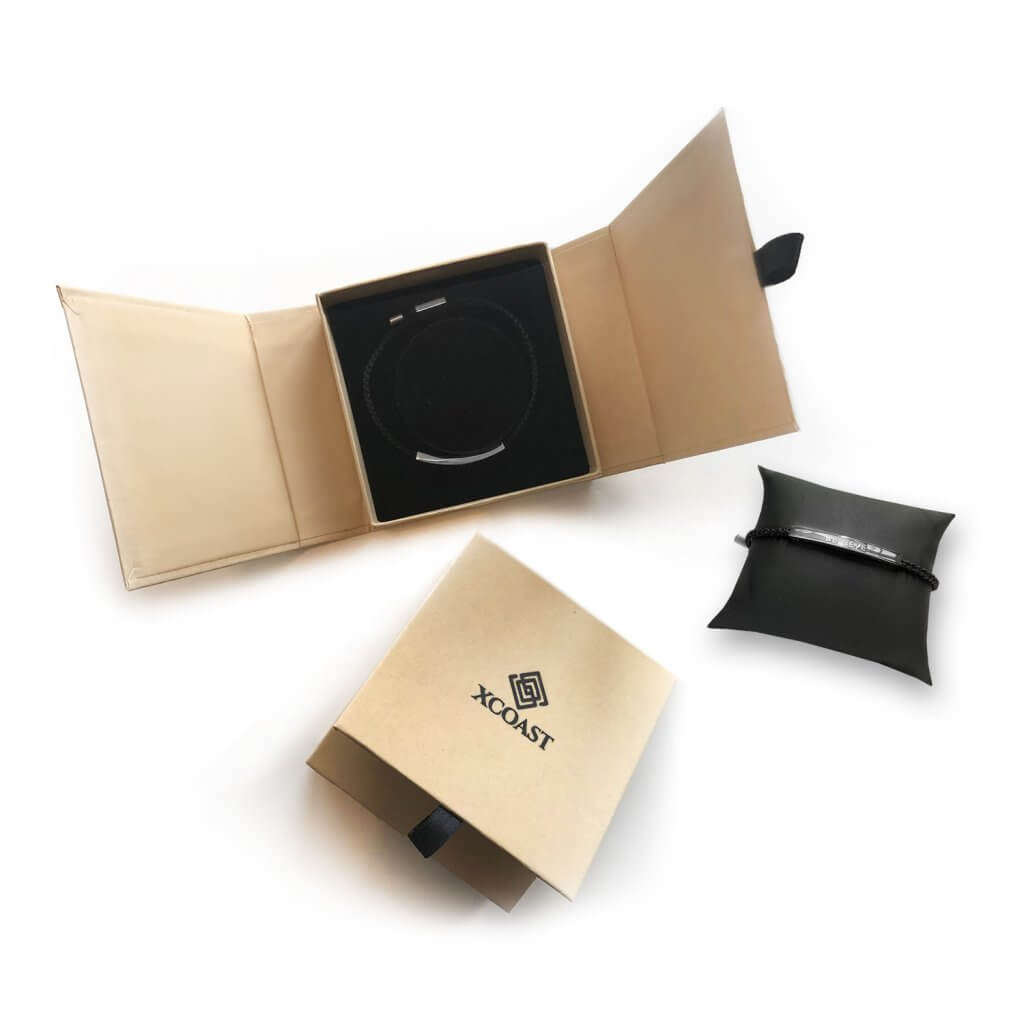 XCOAST Packaging Silber Freundschaftsarmband