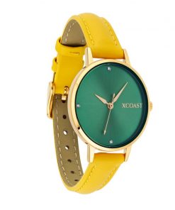 Damen Uhr Analog Smaragd