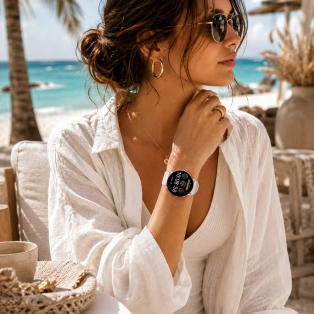Minimalistische Damen Smartwatch