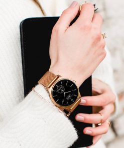 Damen Fitness Uhr Gold