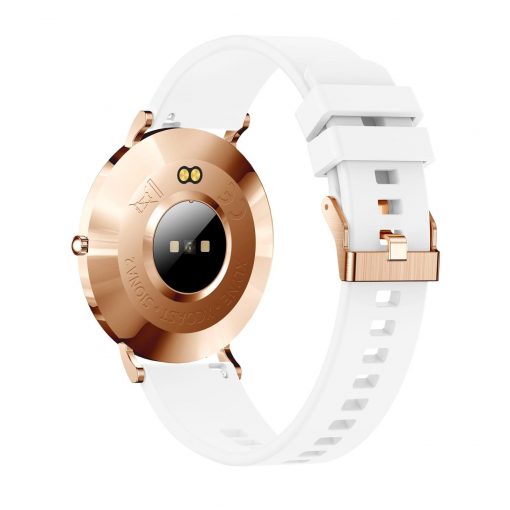 SIONA2  |  Damen Smartwatch rosegold | Neueste Generation weiss – Bild 7
