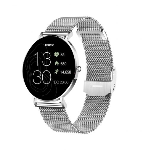 SIONA 2 Silber: Fitness Tracker mit Touch-Display