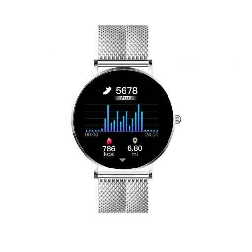 SIONA2  |  Damen Smartwatch Topas Silver | Sportuhr – Bild 6