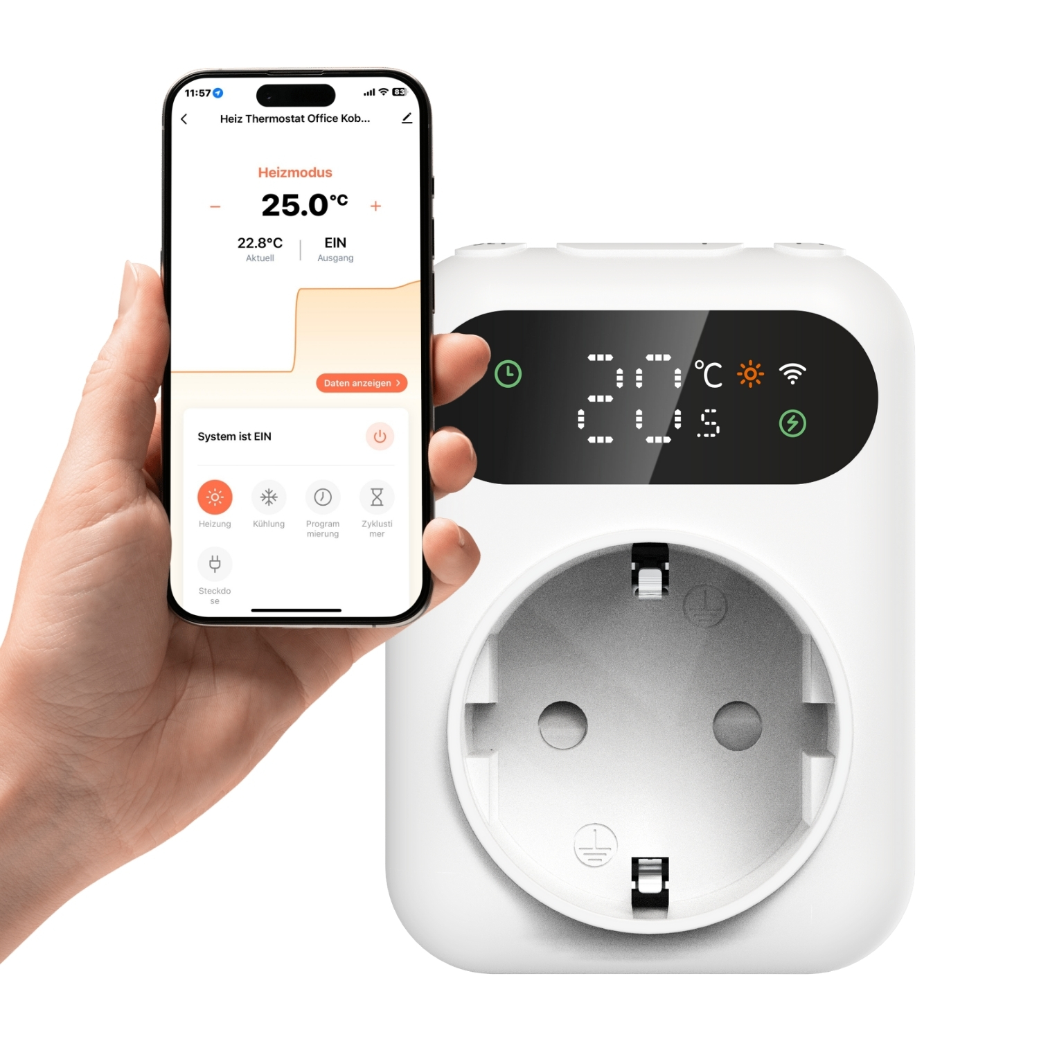 XCOAST WLAN-Thermostat - Deine Temperatur, deine Kontrolle