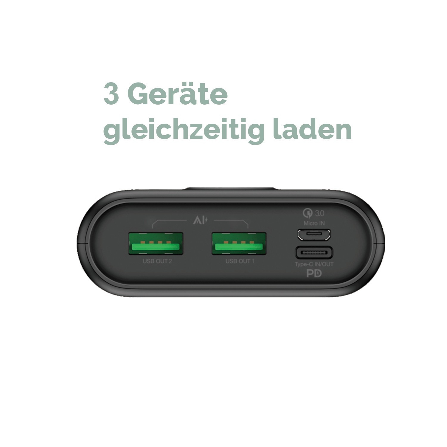 Die PowerX30W von XCOAST - Dein zuverlässiger Begleiter für zusätzliche Energie.
