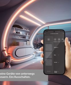 XCOAST WLAN Steckdosenleiste mit USB-Ladefunktion