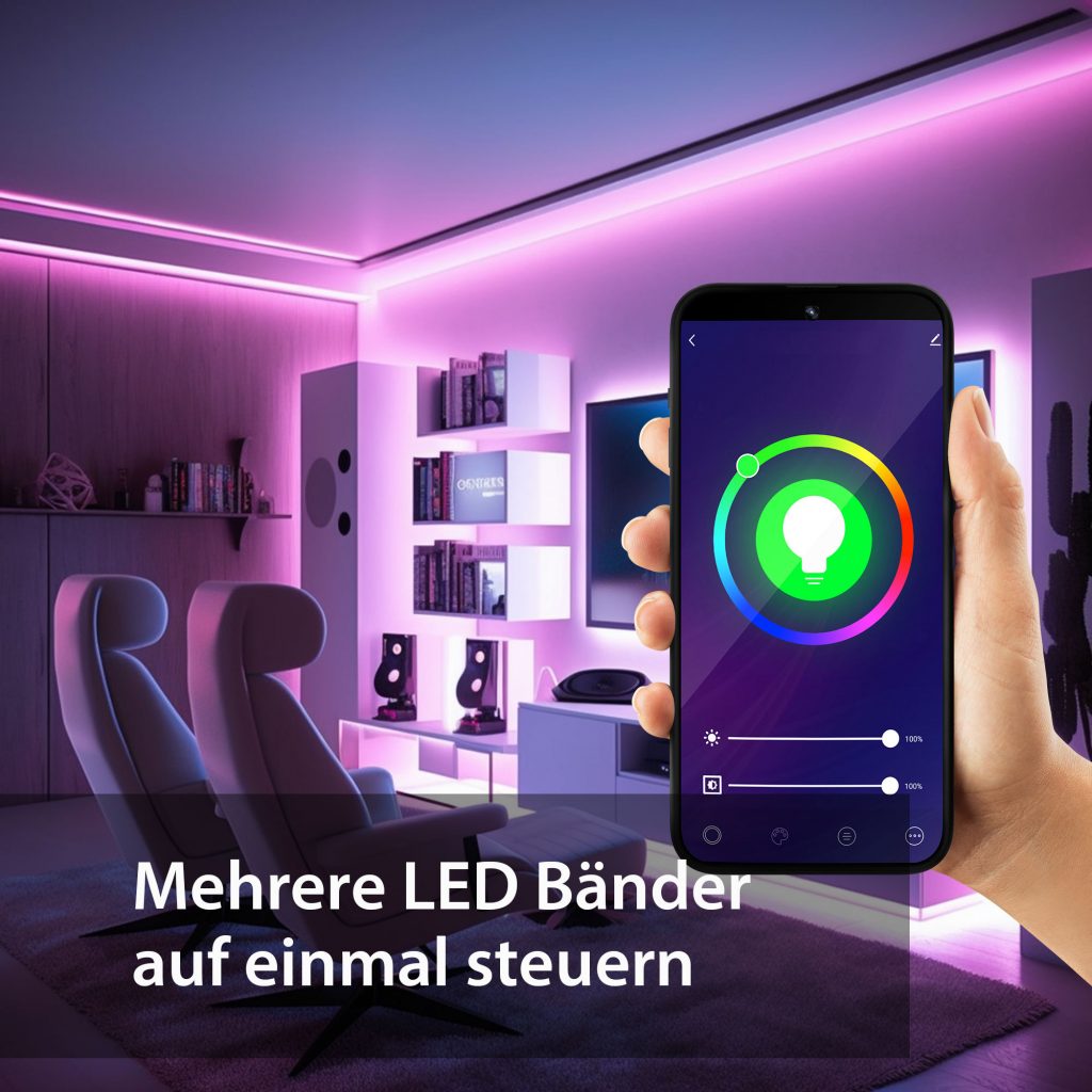 XCOAST App-gesteuerter LED-Streifen