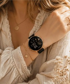 Smartwatch Damen gold wasserdicht