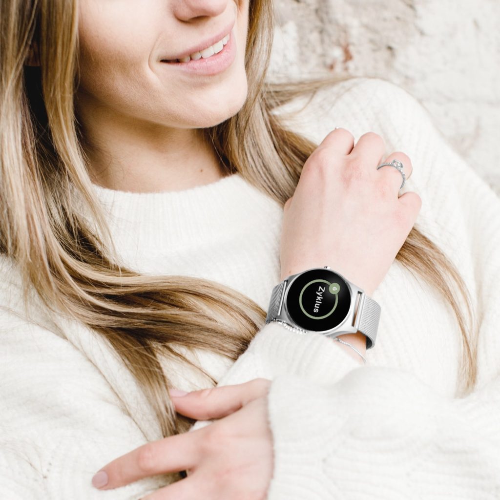 JOLI XC PRO Silber Smartwatch, elegantes Damen-Design