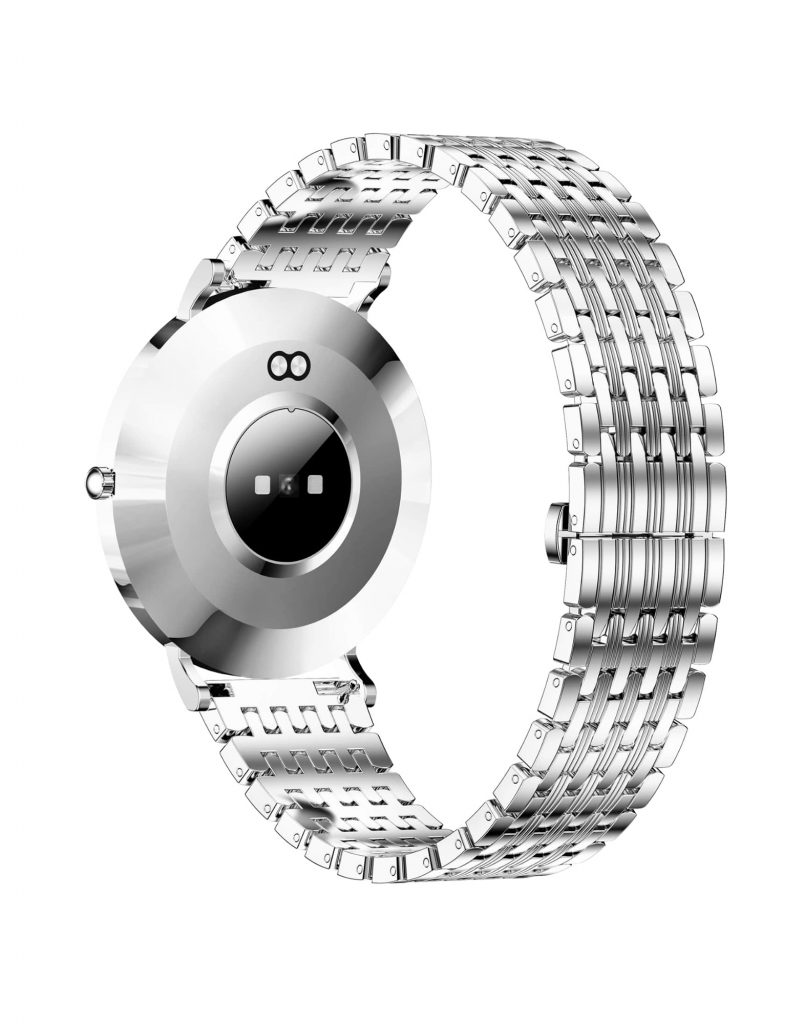 570481 Frauen-Smartuhr rund silber