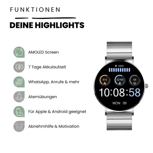 Smartwatch Damen XCOAST SIONA2