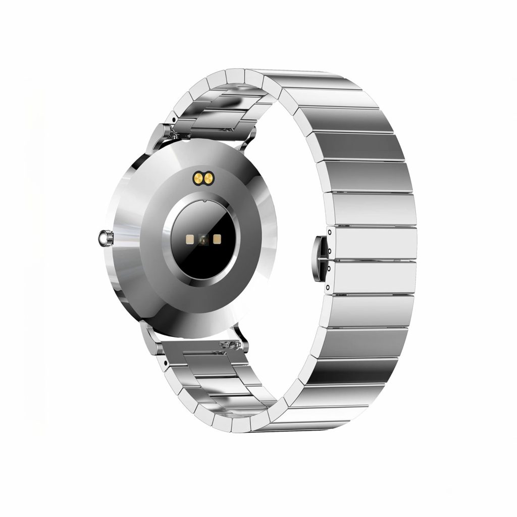 SIONA2 Smartuhr Silber Unisex Smartwatch mit WhatsApp