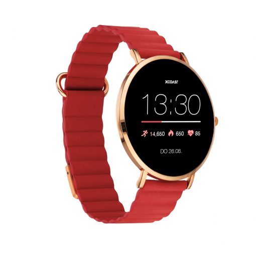 XCOAST 570480-G Damen Smartwatch SIONA2 Wave Rot (8)