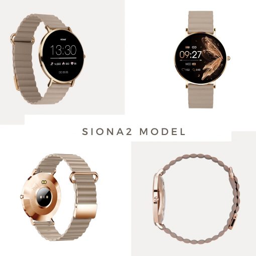 SIONA2 Smartwatch mit echter Wellenoptik und praktischem Magnetverschluss – Bild 4