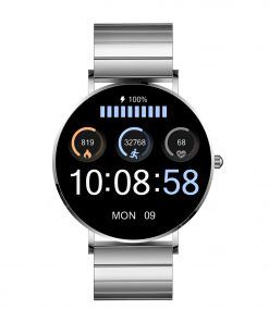 SIONA2 Smartuhr Silber Unisex Smartwatch klein