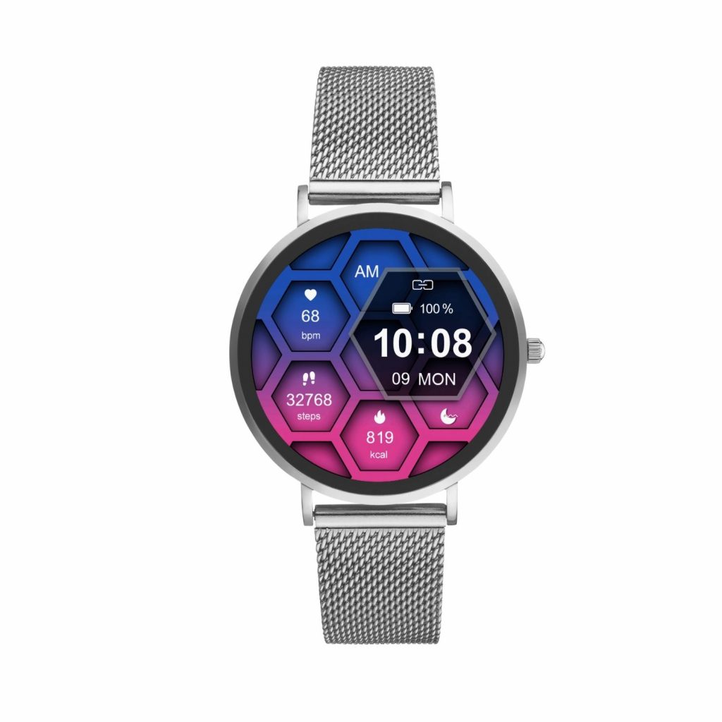 XCOAST 570482-G Damen Sportuhr SIONA2 Nano silber rund