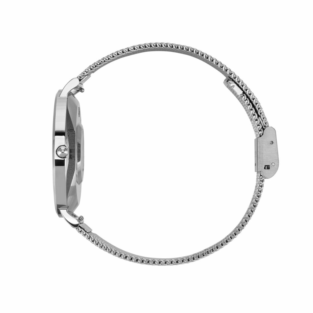 XCOAST 570482-G Frauen Smartuhr mit Puls SIONA2 Nano silber rund
