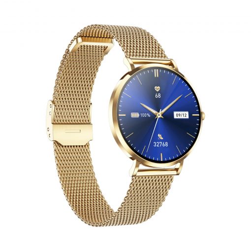Mini Sportuhr edel Gold Damen