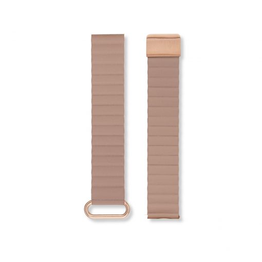 SIONA 2 Armband Sand mit rosegoldenen Details