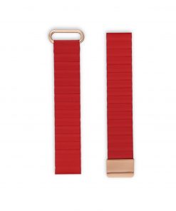 Wellen-Design Armband Kaminrot SIONA 2
