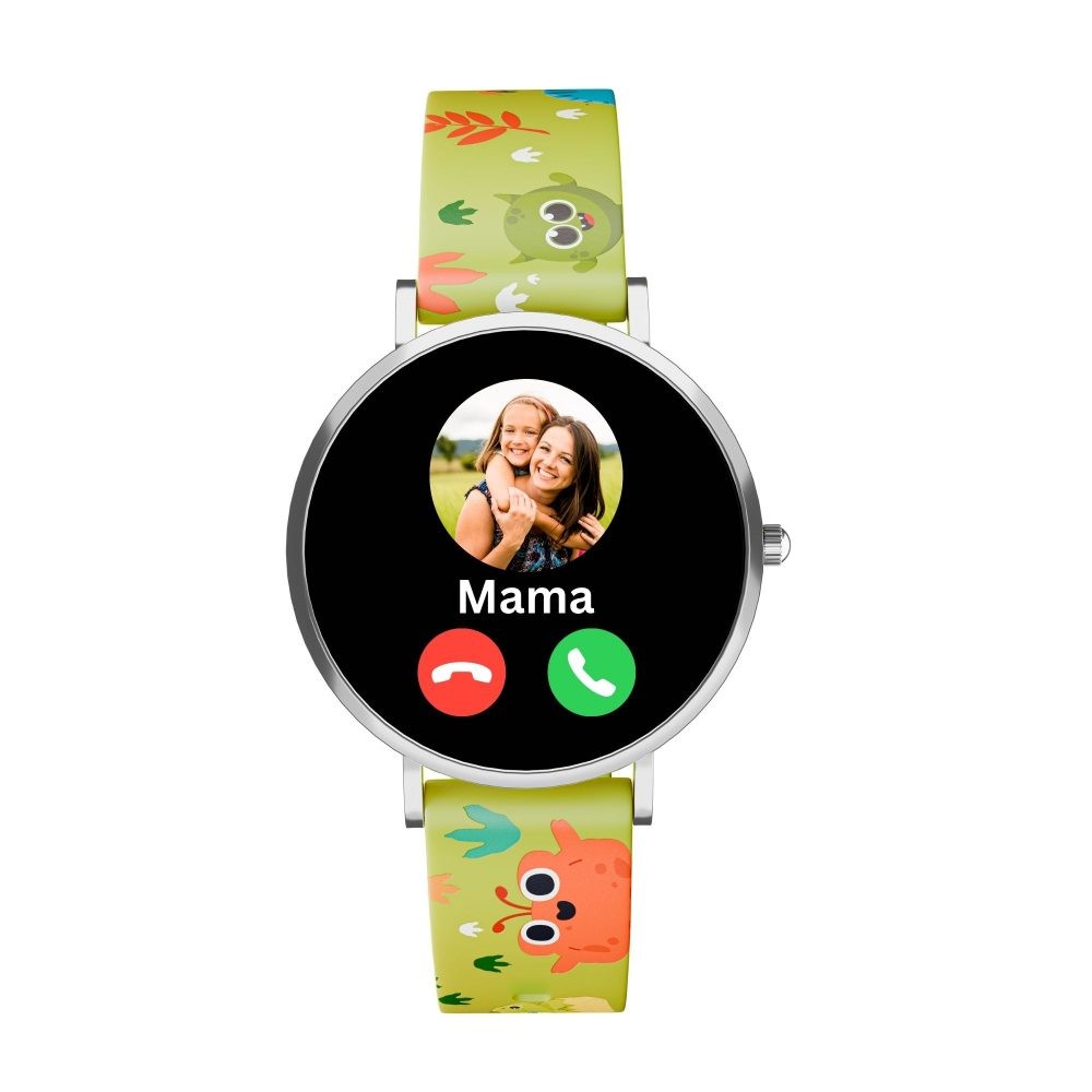 GPS Kinder Smartwatch grün mit Eltern-App