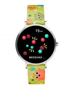 Kinderuhr Smartwatch grün mit Schrittzähler