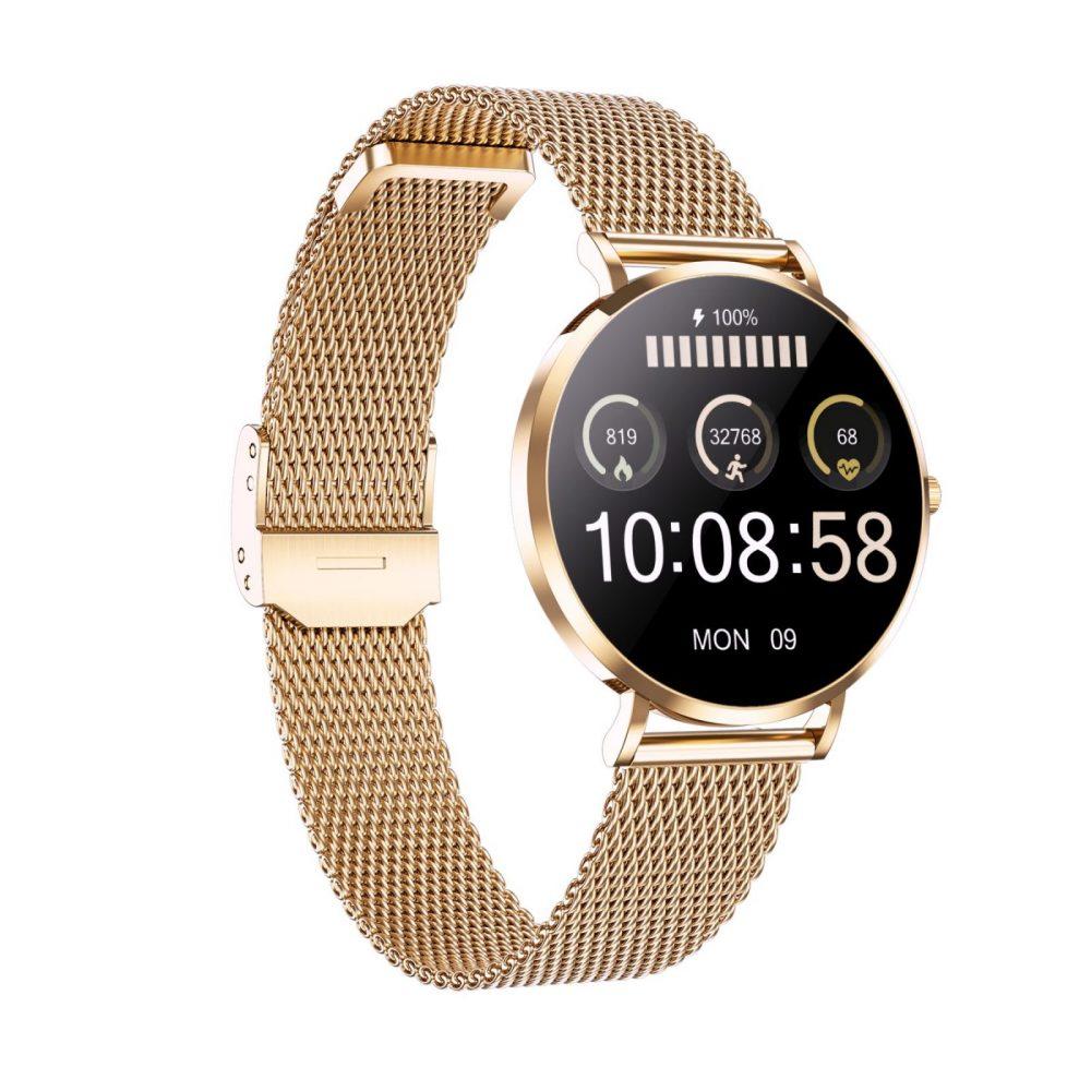 Damen Smartwatch Roségold mit SOS-Notruf