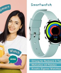 LINO TIME Smartwatch Mint Schule