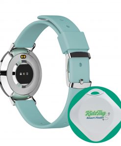 Mintgrüne Smartwatch für Kinder mit Telefonfunktion