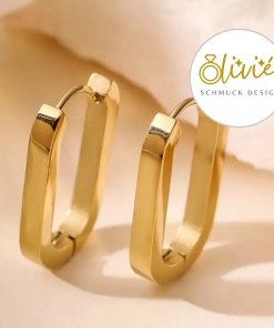 Zeitlos-eleganter Ohrschmuck aus 316L Edelstahl – vergoldet & hypoallergen