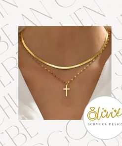 Hautfreundliche Edelstahl-Kette für Damen – edel, modern & rostfrei