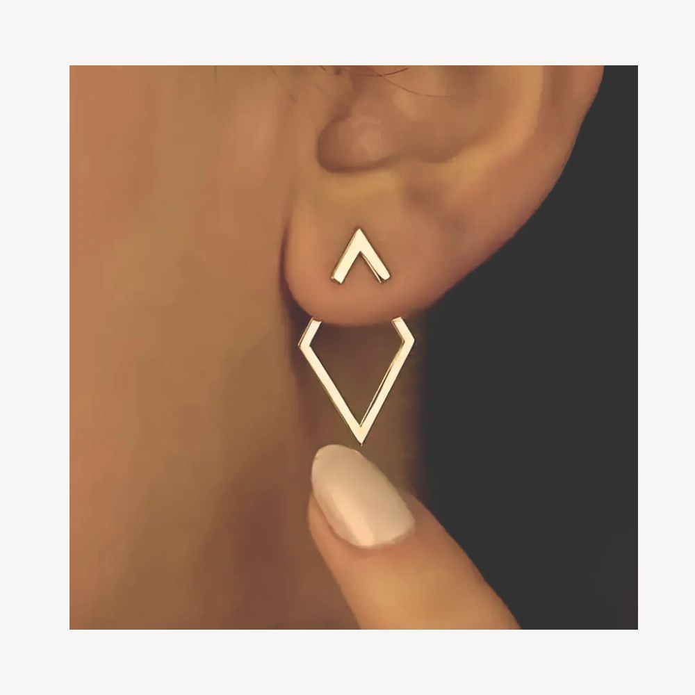 Damen Ohrstecker 18K vergoldet – hautfreundlich, elegant & ideal für empfindliche Haut