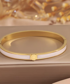 Modernes Damen Armband rosé minimalistisch