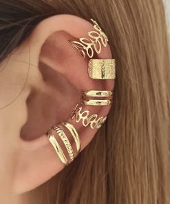 Clip Ohrringe Gold ohne Ohrloch