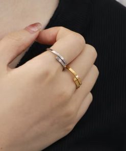 Bedeutungsvolle Gravur Ring silber