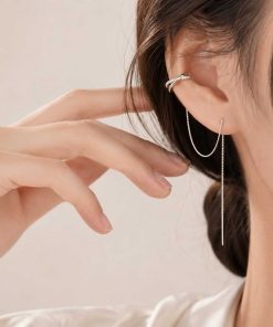 ohrschmuck silber modern
