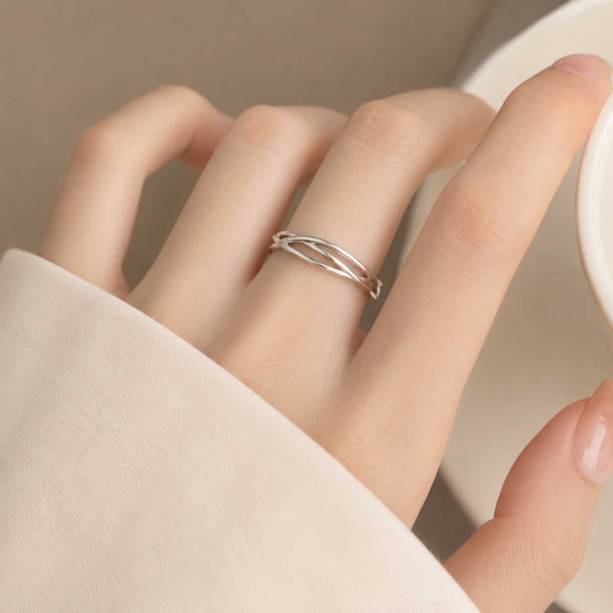 minimalistischer ring