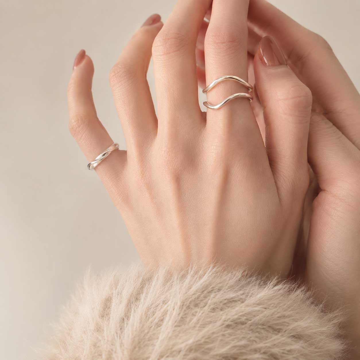 moderner silberschmuck damen